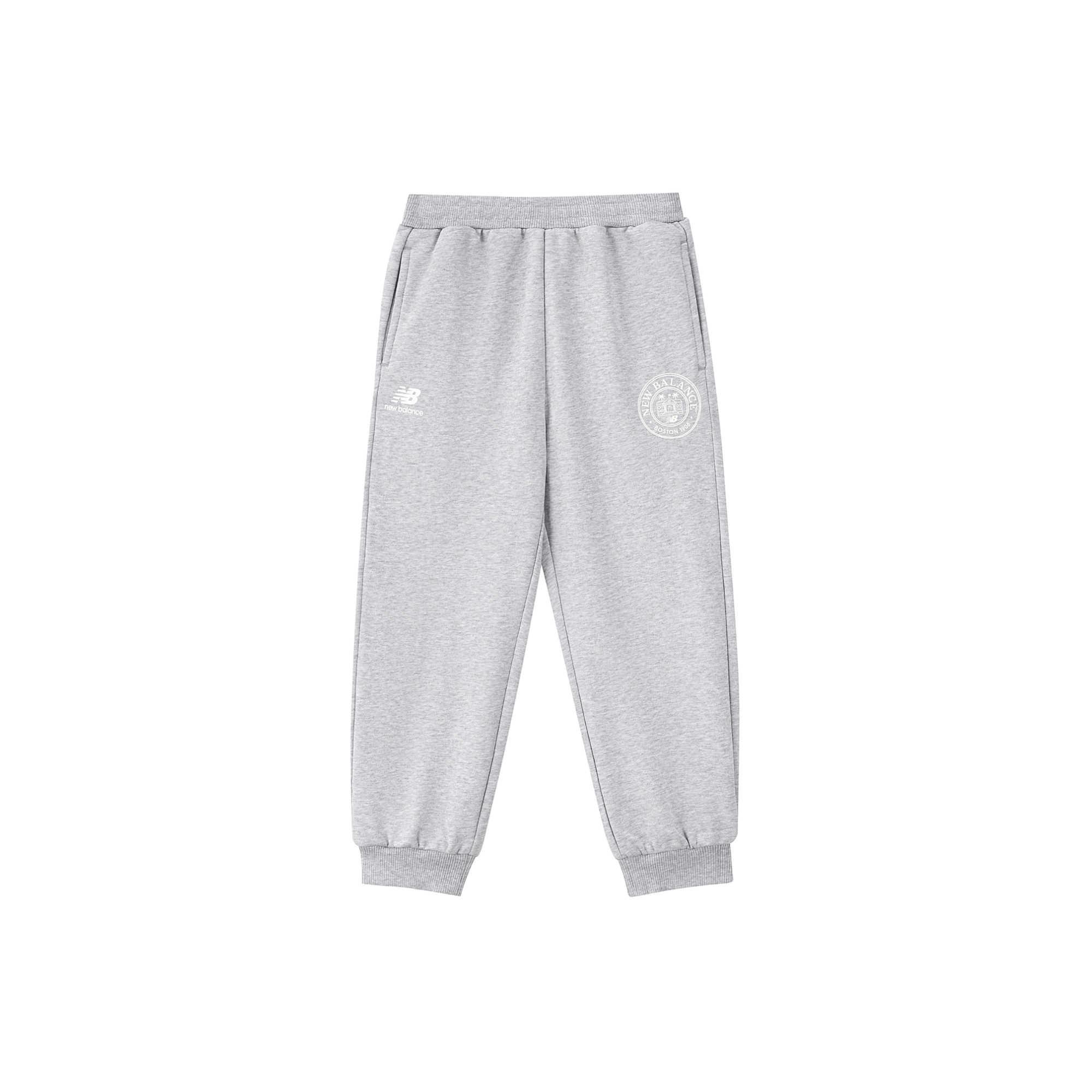 New Balance Kids Knitted Sweatpants Moderate 4LD34083-MGR 110
