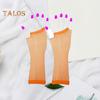 1 Pair Performance Gloves Hollow Out Fishnet Thin High Elasticity Fingerless Thin See-through Cosplay Club Party Festivals Gloves