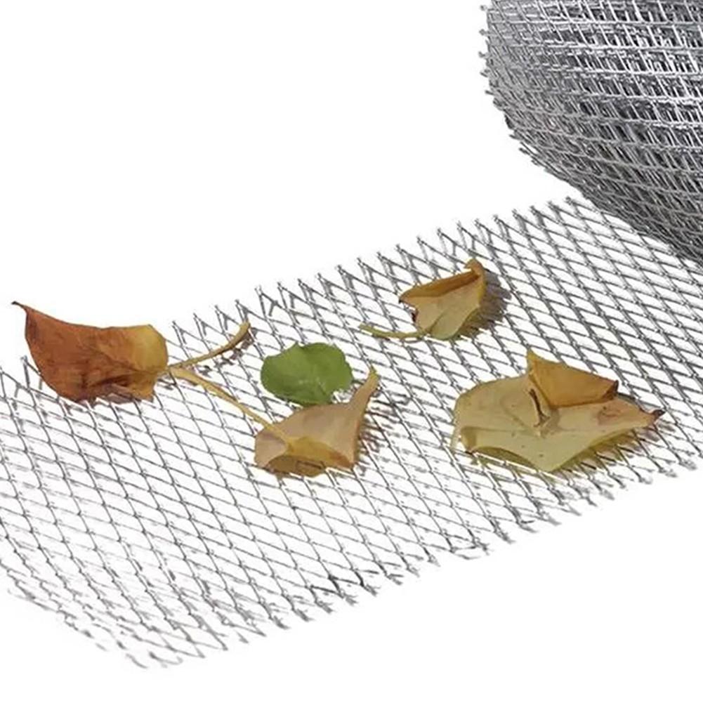 Aluminum Gutter Protection Net Cover for Leaf and Debris Prevention