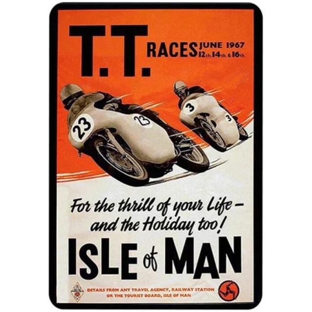 Vintage Triumph Norton Motorcycle Metal Tin Sign  Retro Iron Wall Poster for Bar Cafe Garage Home Decor  Metal Plaque Sheet