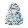 Spring and Autumn children's clothing, wind boys full of dinosaur coats, cartoon windproof jacket