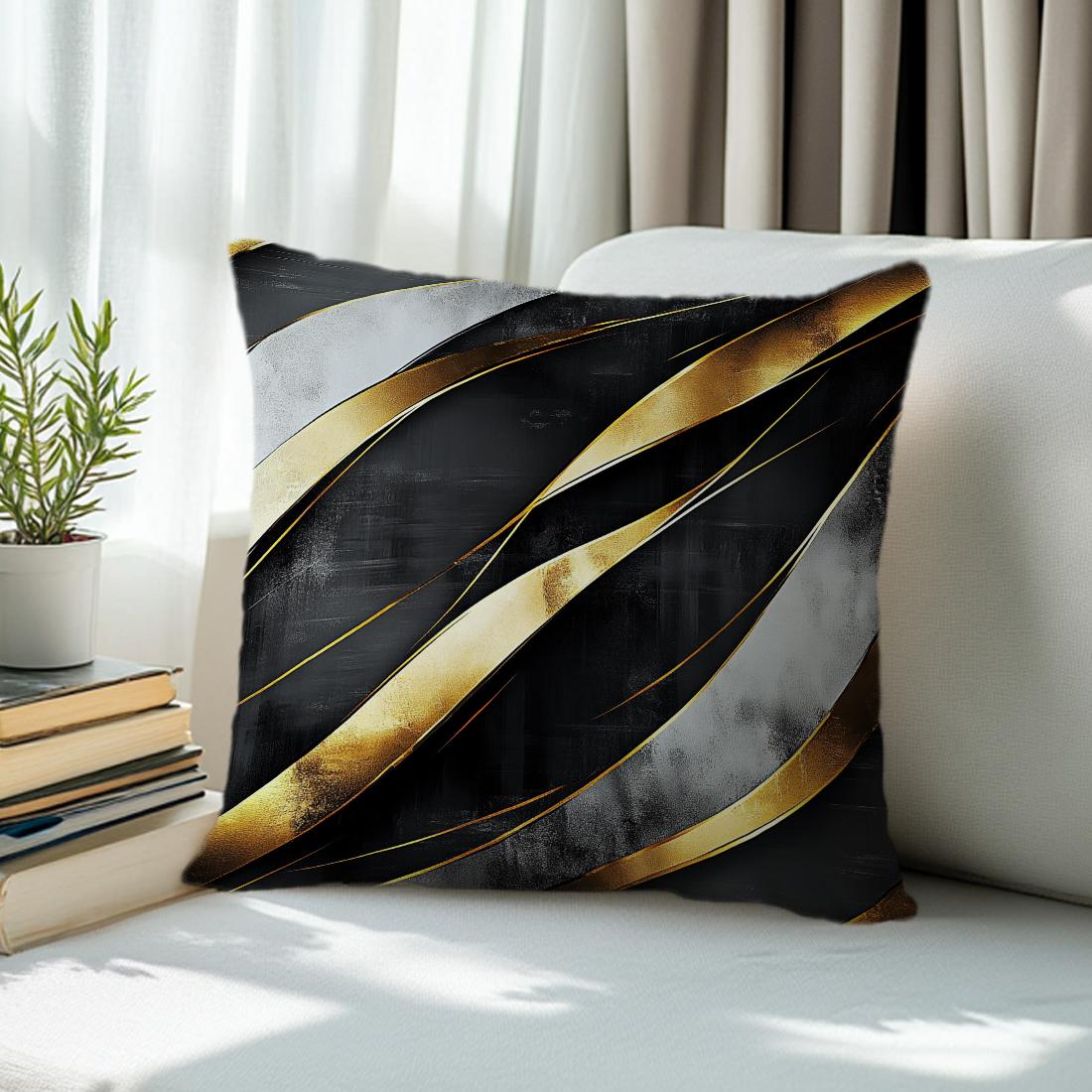 Jmg Clothing Unisex Modern Abstract Pattern Cushions Pillowcase Polyester Cushion Cover Throw Pillow Sofa Decoration Pillowcover Home Room Decor