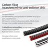 For Tesla Model 3 Model Y 2018-2026 Carbon Fiber Car Rearview Mirror Anti-collision Strip Protector Sticker Decoration Accessory