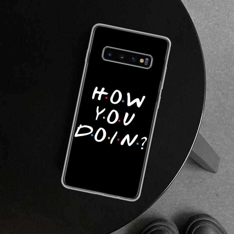 Funny Friends TV Show Phone Case Cover for Samsung Galaxy S26 S25 Edge S24 S23 Ultra S22 Plus S21 FE S20 + Art Customized Fundas