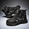 Camouflage Martin Boots, neue High-Top-Schuhe, Plateau-Outdoor-High-Top-Baumwollstiefel mit Camouflage-Schuhen