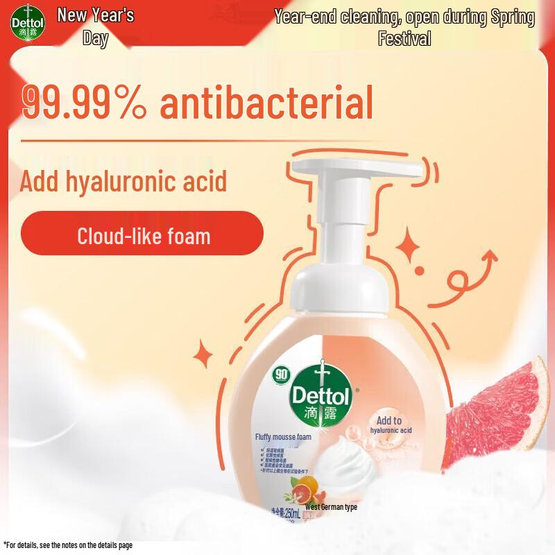 Dettol Foaming Antibacterial Hand Wash