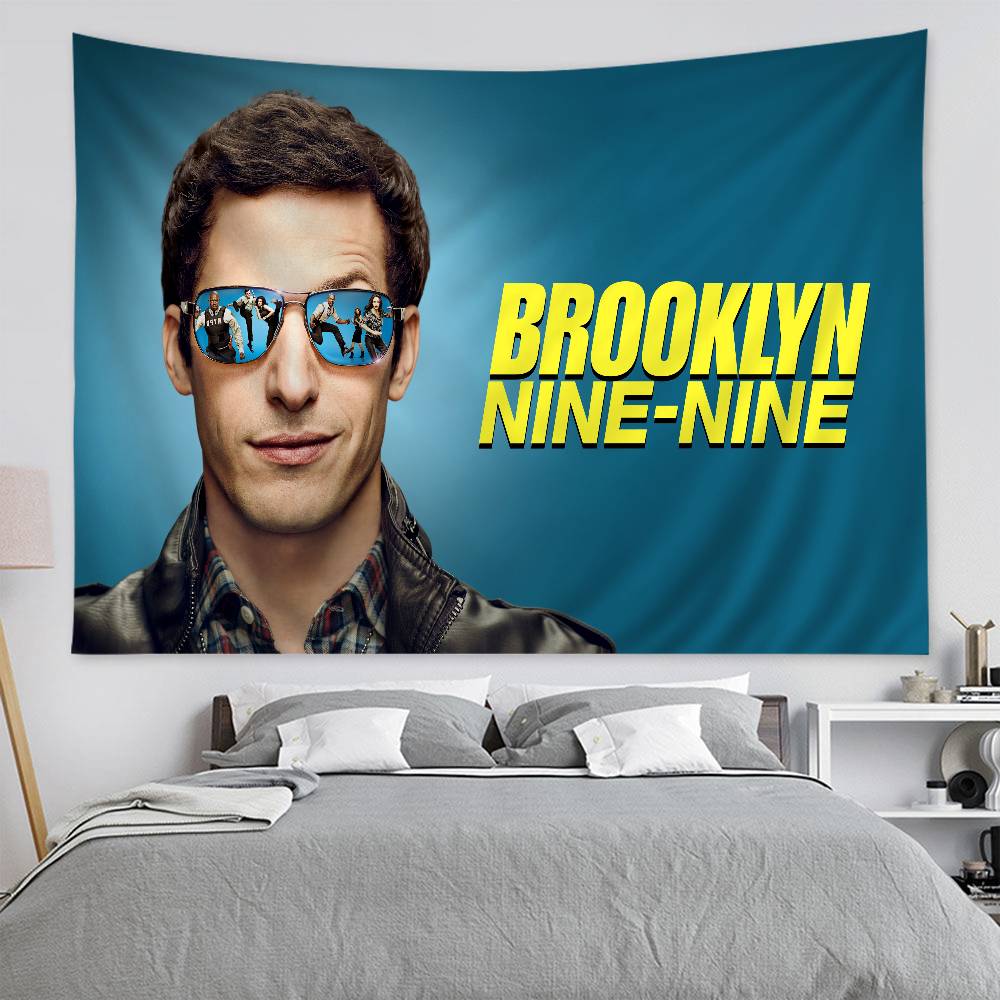 Comedy TV BBrooklyn Nine Nine Anime Tapestry Hanging Tarot Hippie Wall Rugs Dorm Home Decor