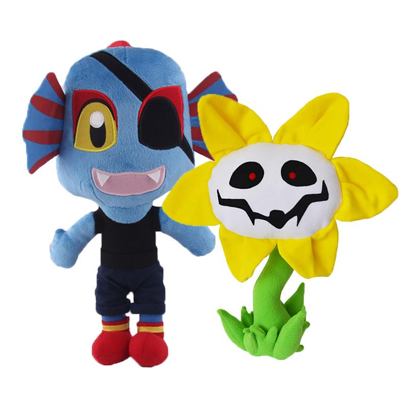 20 Stile Undertale Plüschtiere Cartoon Sans Undertale Plüschpuppen Frisk Stoff-Zombie-Spielzeug für Kinder Geburtstagsgeschenke