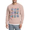 Men's Casual Sweatshirt With Fun Film-Themed Print