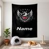 BJK FC (23) Customizable name decorative wall tapestry ideal choice for wall decor in bedrooms living rooms dorms and home