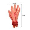 1 stk. Gyser Halloween Dekoration Blod Gyser Brækket Hånd Fod Latex Falsk Finger Hjerne Hjerte Til Halloween Festartikler Skræmmende Rekvisitter