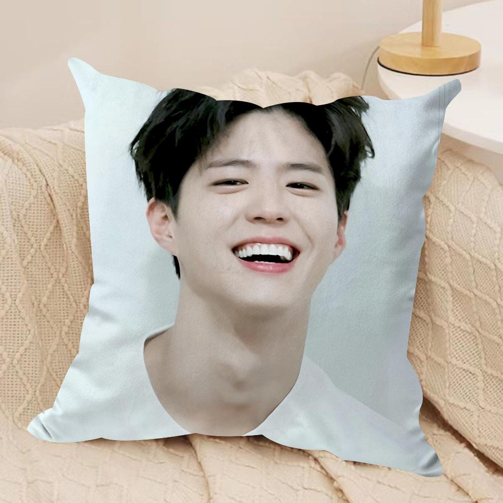 Park Bo - Gum Cushion Cover Soft Plush Fabric Double-Sided Printed Sofa Cushion Cover For All Seasons Home Decor Gift