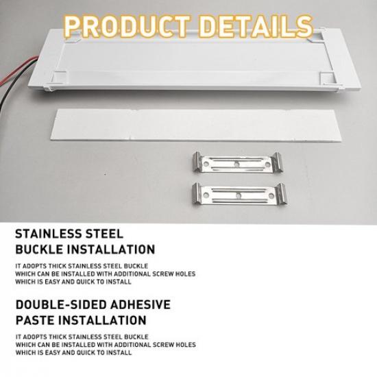 2x 12V-24V LED RV Trailer Caravan Boat Interior Ceiling Light Dome 6000K Lamp