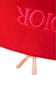 Dior Christian Dior Dior Red Pouch Velvet Cosmetic Pouch Novelty Pouch Logo [Used]
