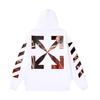 2024 A/W Caravaggio Oil Painting Arrow Stripe Hoodie