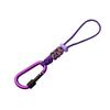 Multifunctional Outdoor Camping Accessory, Rope Keychain with -Loss Strap and Water Bottle Hook Hiking