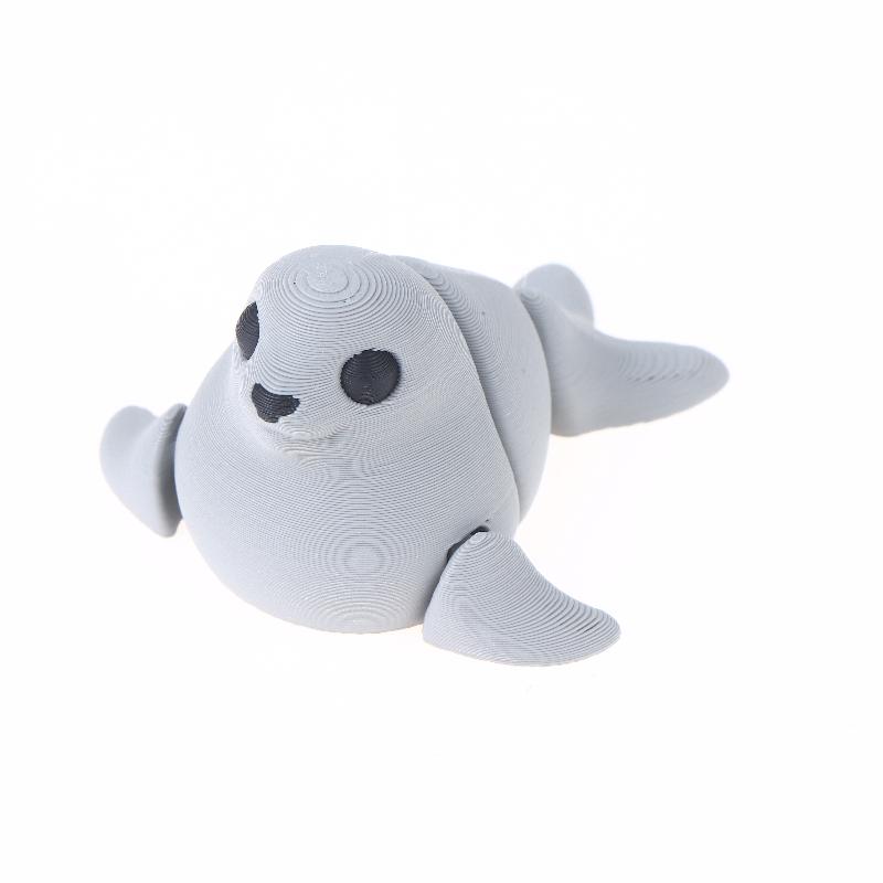 3D Printed Small Animal Joint Flexible Simulation Shark, Killer Whale Ornament Home Decoration Perfect Gift For Friends Family