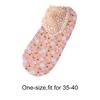 1 Pair Velvet Women Thermal Socks Autumn Winter Low Tube Warm Anti-slip Lace Trim Floor Socks