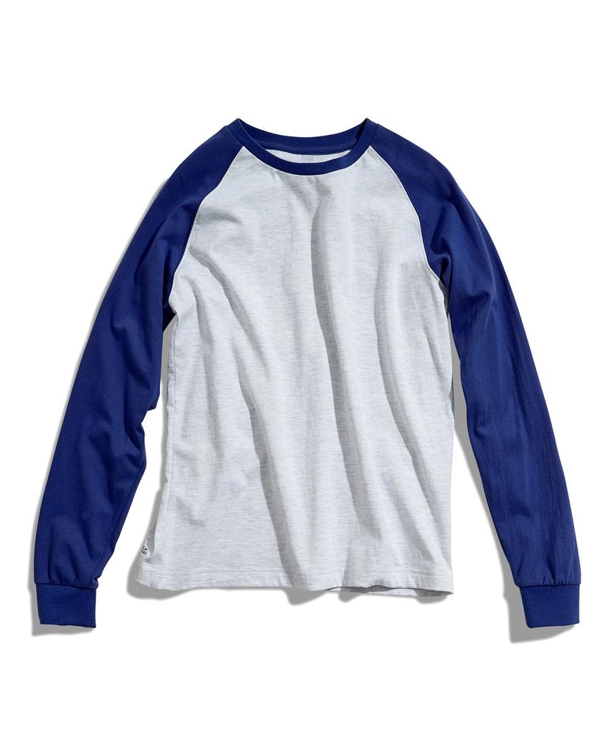MINIMALPROJECT Under Log Raglan Long Sleeve T-Shirt Mlt122 [Ashgray]