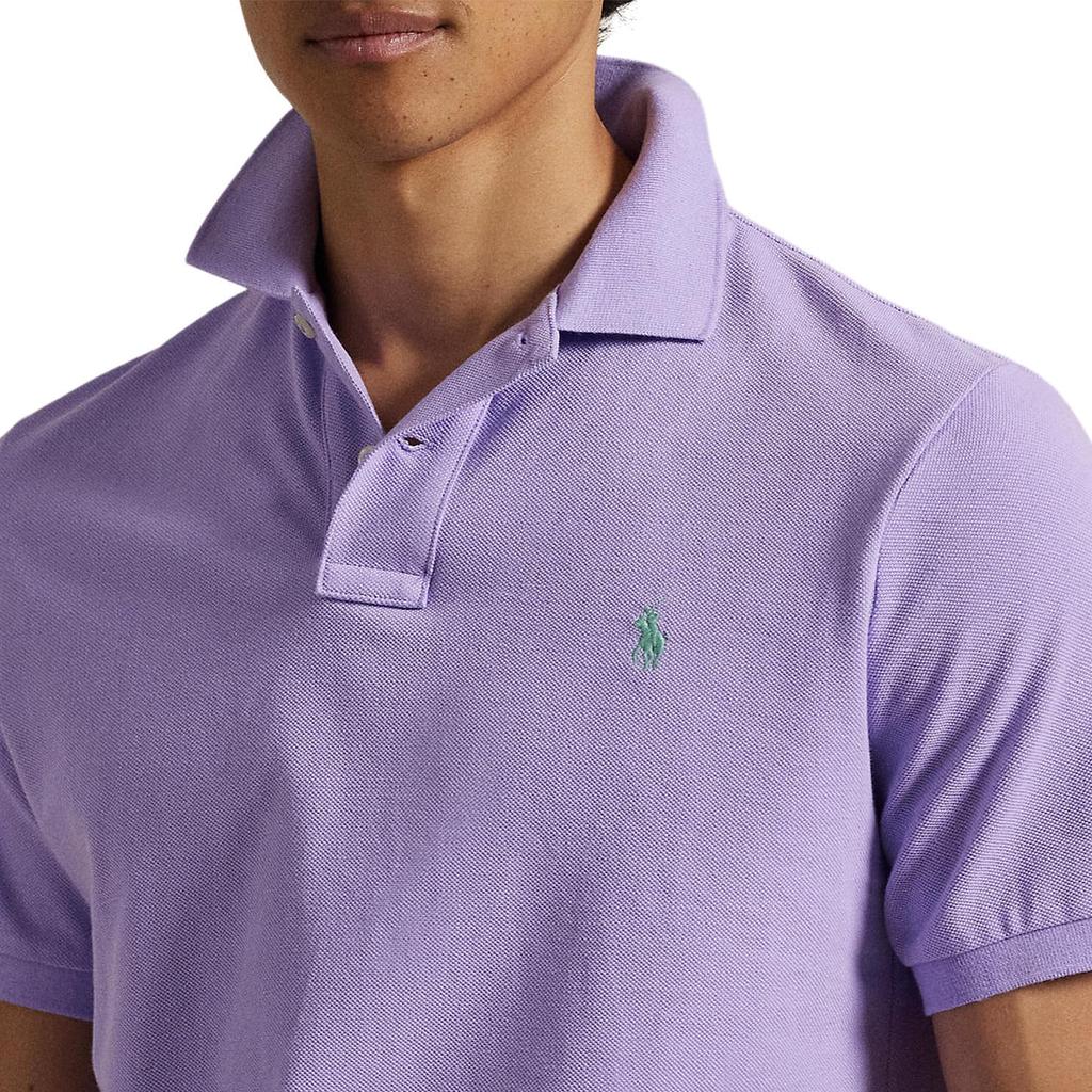 Polo Ralph Lauren Cotton Solid Color Short Sleeve Polo Shirt Men Tops 710534735-457