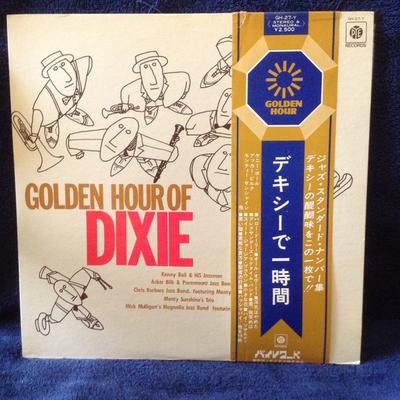 LP Schallplatte VARIOUS - Golden Hour Of Dixie GH27Y PYE Japan Jazz Gebraucht