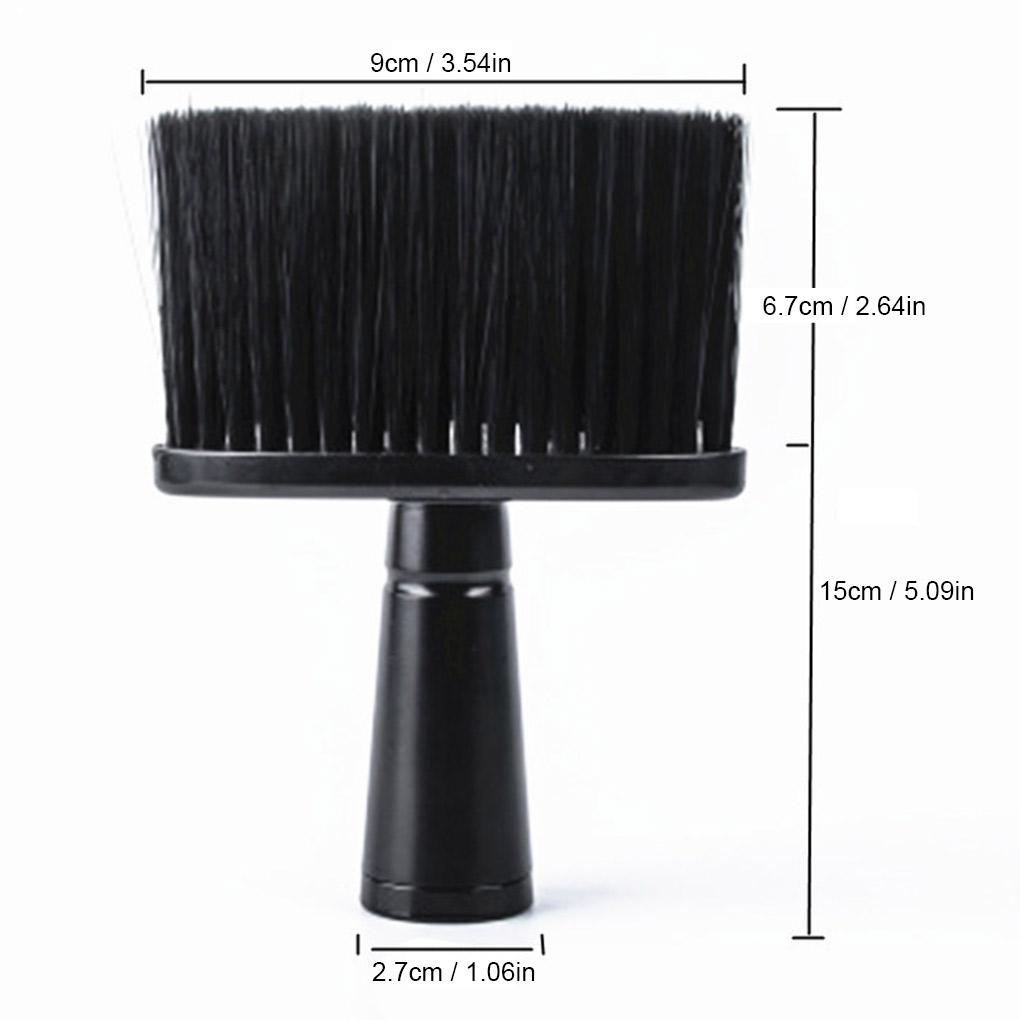 1pc Soft Black Neck Face Duster Brushes Barber Hair Clean Hairbrush Beard Brush Salon Cutting Hairdressing Styling Tool Dropship