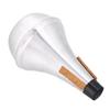 Aluminum Alloy & Cork Strips Practice Trumpet Mute Brasses Musical Instrument Part Accessory