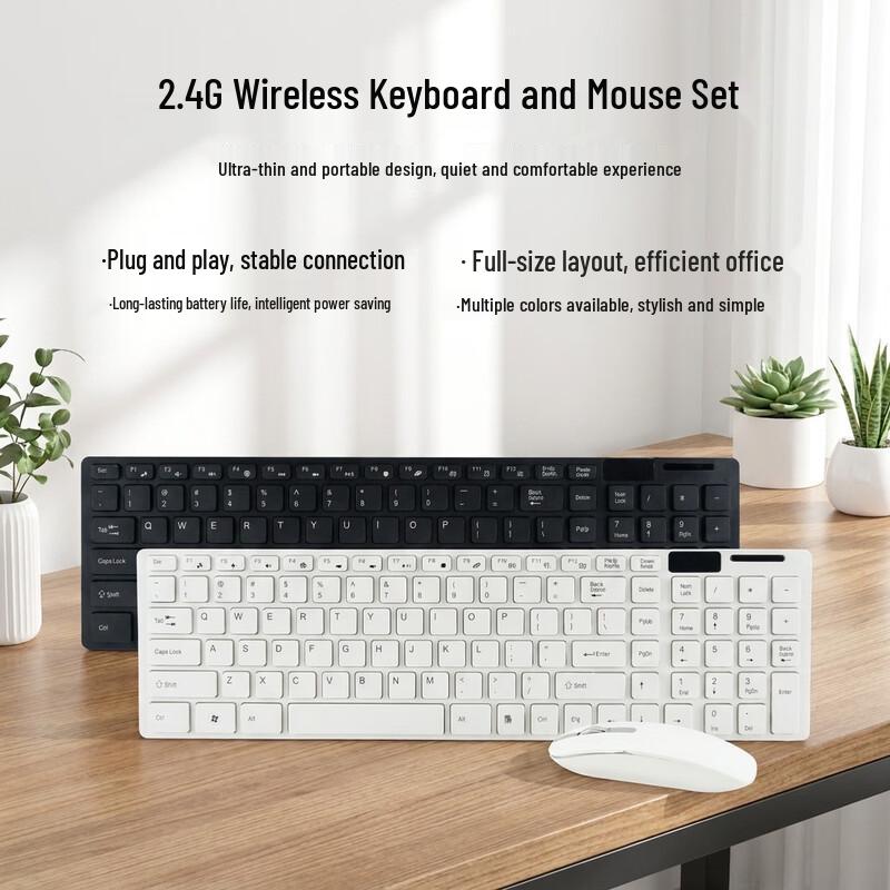 OLOEY Wireless Keyboard and Mouse Set