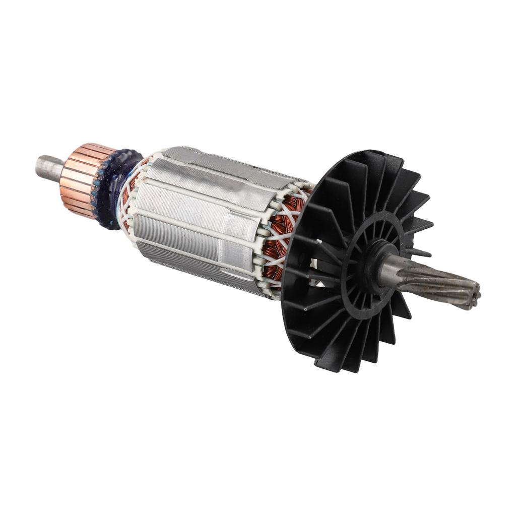 7 Teeth Rotor Armature Rotor For Construction For Repair Precision Engineering Reliable Replacement Copper Wire Material