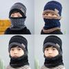 Kids Knitted Winter Hat With Fleece Lining For Outdoor Skiing And Riding