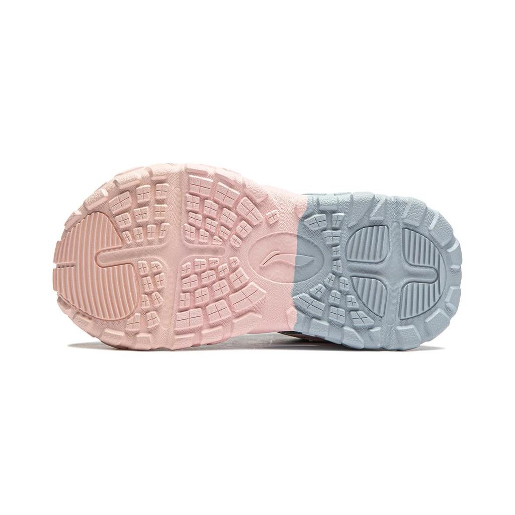 Li Ning Kids Trekking 2 Fashion Versatile Durable Breathable Sandals Kids Sandals Black Purple YKKU004-2