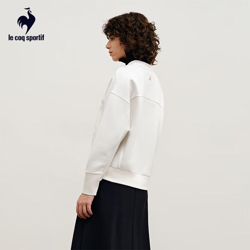 Le Coq Sportif Women's Gold Label Round Neck Sweatshirt