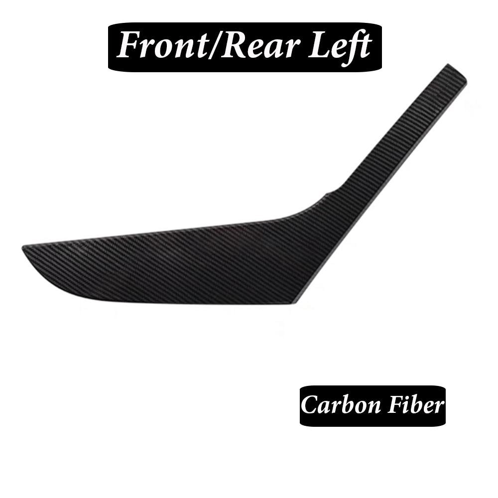 Innentür-Zuggriff, Armlehnen-Abdeckung, Verkleidung, Schwarz, Silber, Kohlefaser, für Volkswagen VW Golf 6 GTI MK6