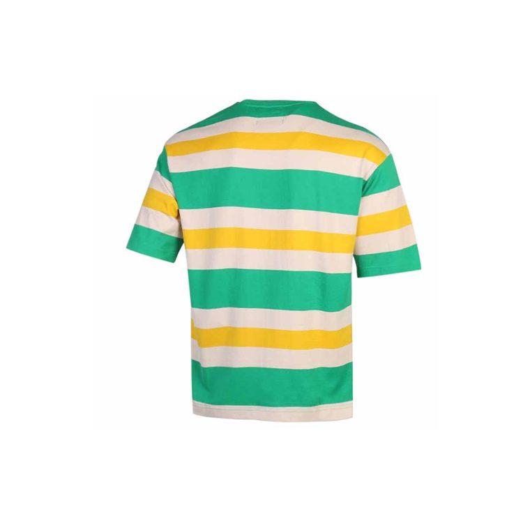 Jordan Sport T Shirts Men's Lucky Green/Path Red Crew Neck Moderate Straight Fit CK9572-310