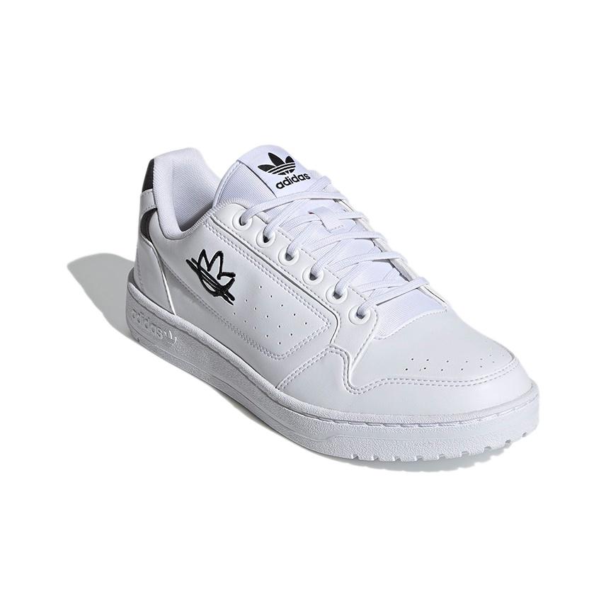 adidas Originals Ny 90 Low Top Sneakers Unisex Sneakers Weiß Schwarz FZ2251