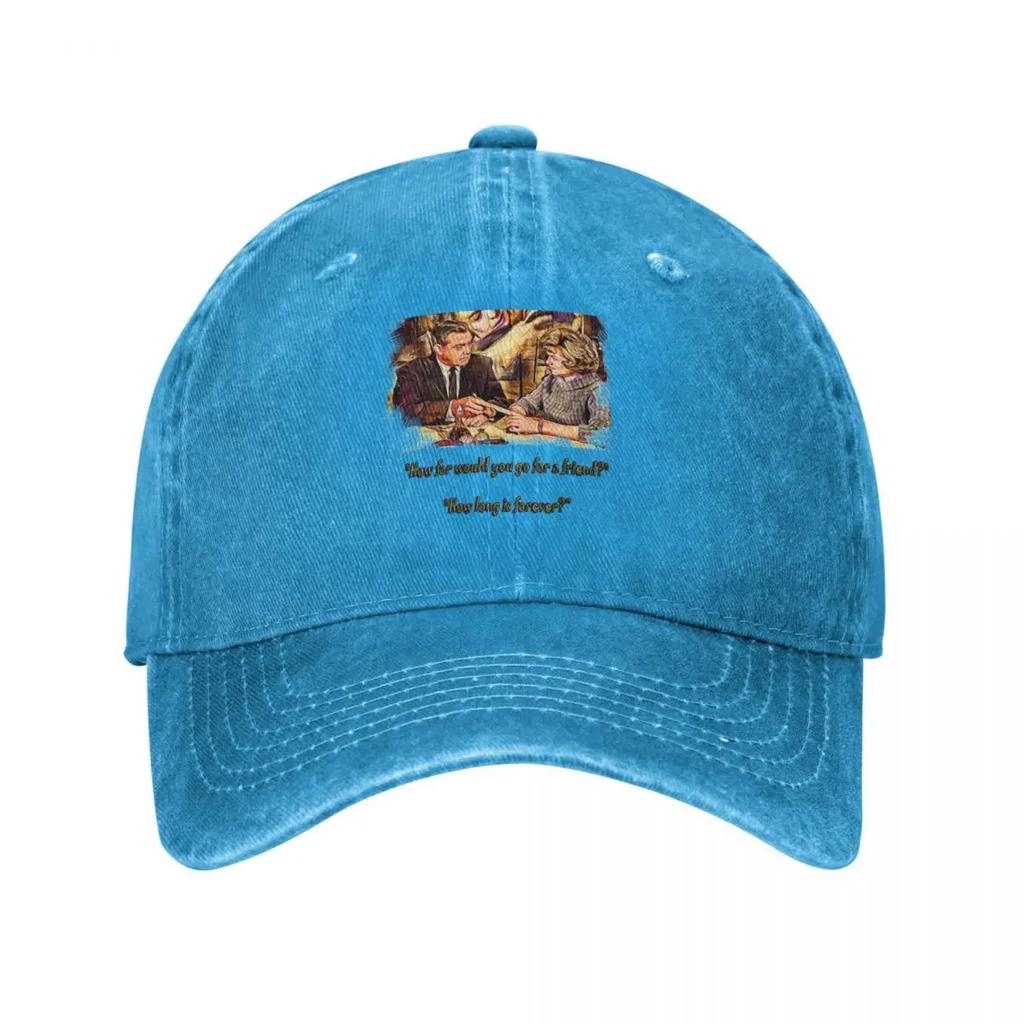 Friends Baseball Cap Rugby Black Anime Hat Vintage Golf Unisex Womens