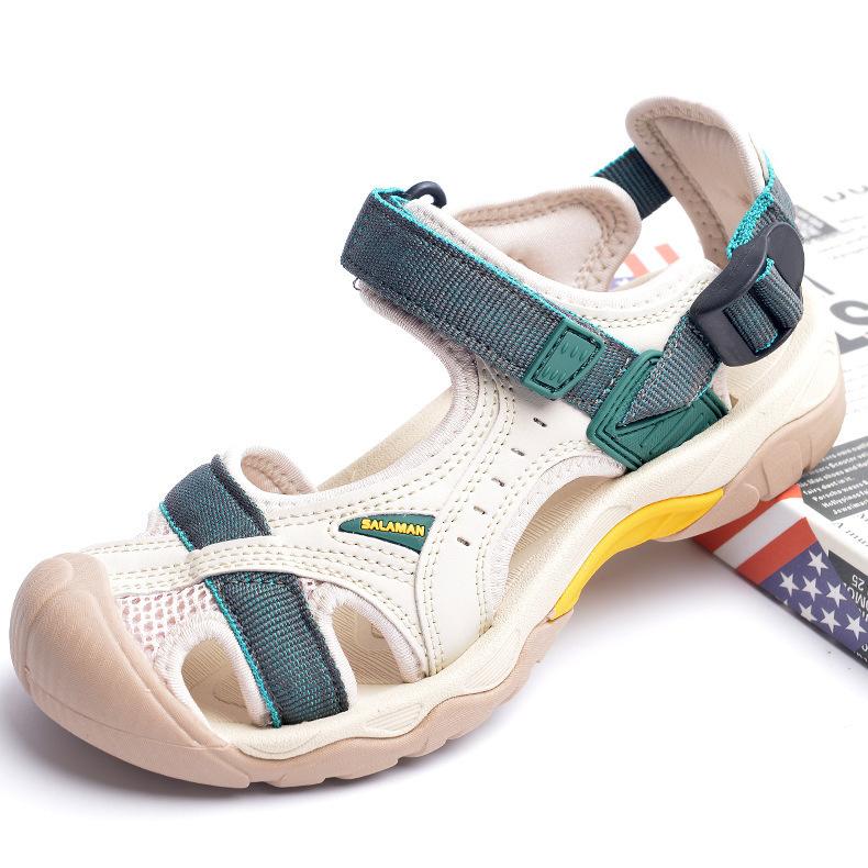 Foreign trade export outdoor sports sandals hole beach shoes men and women non-slip soft sole quick-drying wading shoes