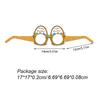 12pcs Easter Party Glasses Easter Glasses Easter Photo Booth Props Paper Funny Easter Party Decorations Easter Egg Birthday Gift