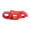 Bike Rear Derailleur Hanger Extender Bike Frame Tail Hook Extender Cycling Accessory Aluminum Alloy Red