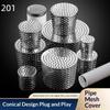 Rooftop Floor Drain Cover Anti Rodent Anti Blocking Outer Filter Screen 1Pcs Weather Resistant for Outdoor Drainage