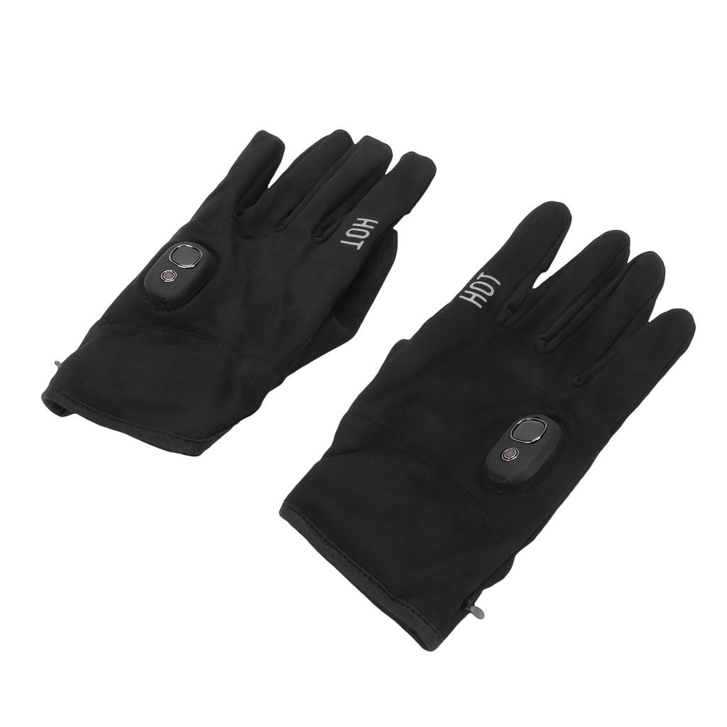 Electric Heated Winter Gloves USB Charging Heated Riding Motorcycle Gloves for Outdoors Cycling