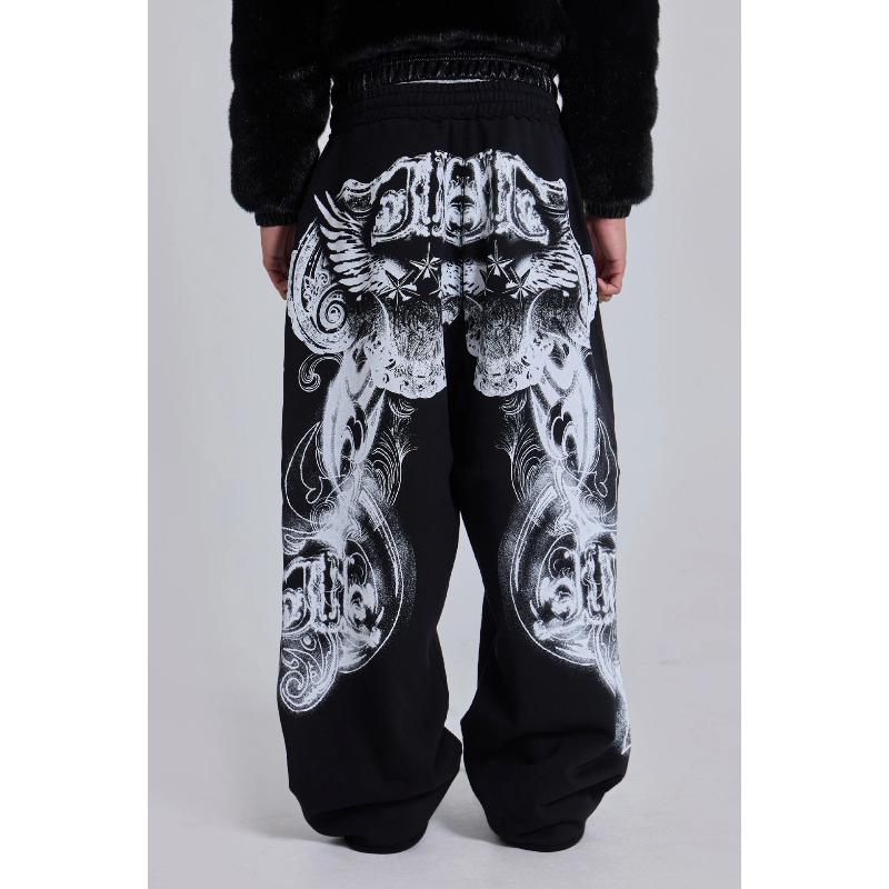 European And American Style New Washed Jeans Men'S And Women'S Retro High Street Straight Trousers Ins