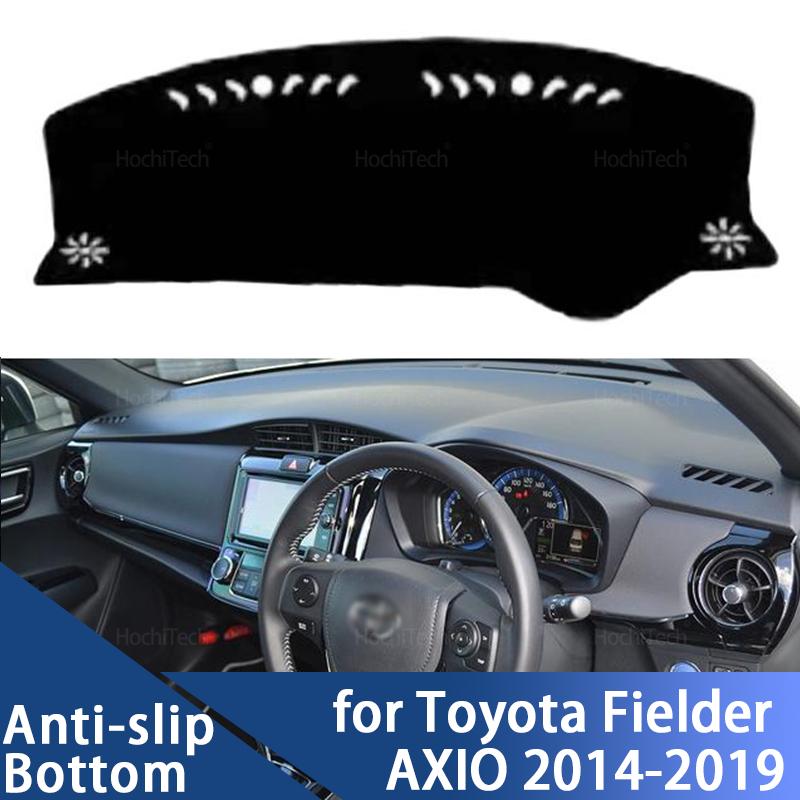 Für Toyota Fielder AXIO 2014 2015 2016 2017 2018 2019 Auto Armaturenbrettabdeckung Dashmat Brettpolster Teppich Dashmat Anti-UV-Matten