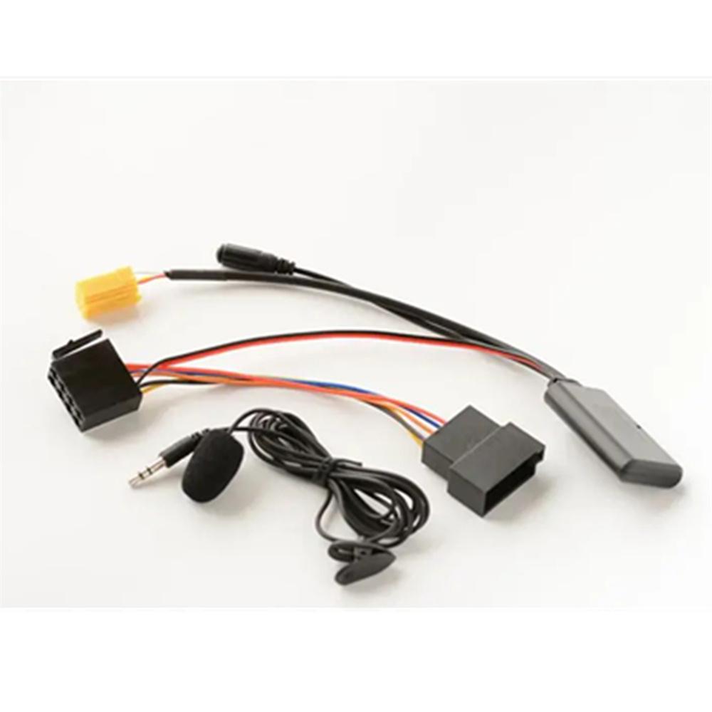 

Bluetooth 5.0 Aux Кабель Микрофон Адаптер ISO для Fiat Grande Punto Alfa Romeo