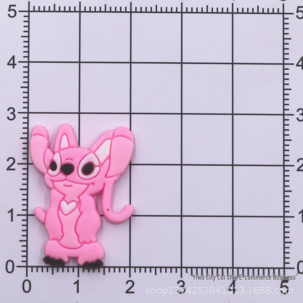 PVC Cartoon Stitch Series DIY Figurines for Phone Cases, Hairpin Ornaments, and Accessories