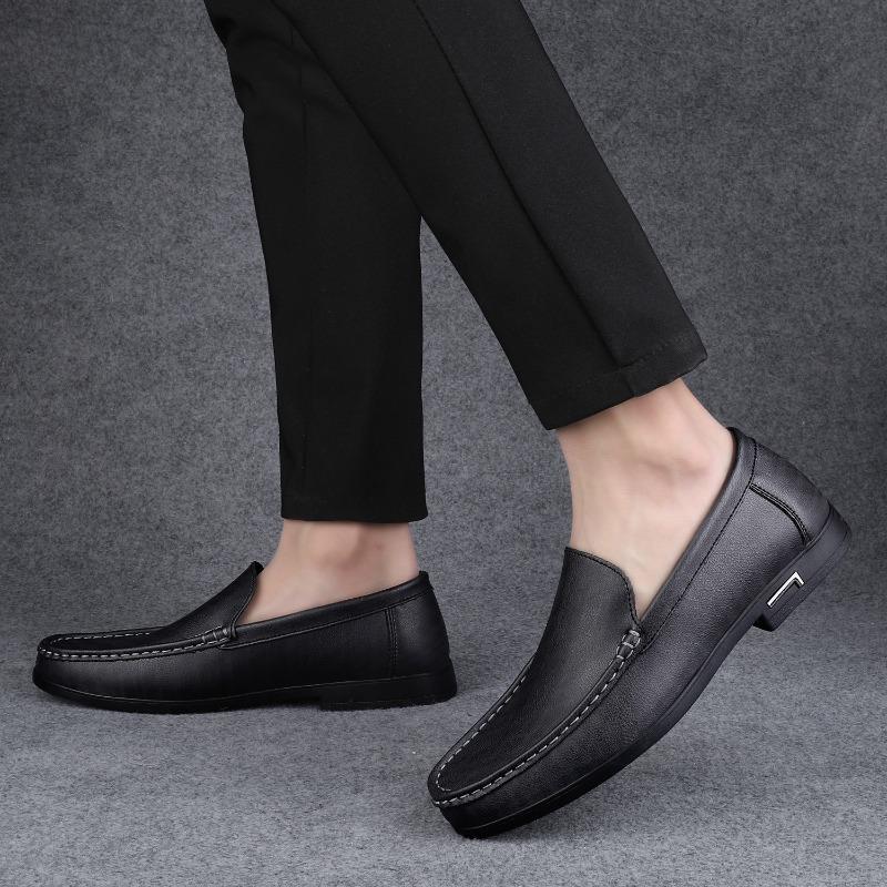 Fashion Men Loafers Luxury Casual Leather Shoe Moccasins Slip-On Casual Driving Shoes for Men Handmade Oxford Shoe Dress Shoes Man Shoes