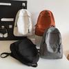 Schoolbag Korean Version of the New Solid Color Backpack, Fashionable, Simple and Large-capacity Backpack for Junior High School Students, Popular