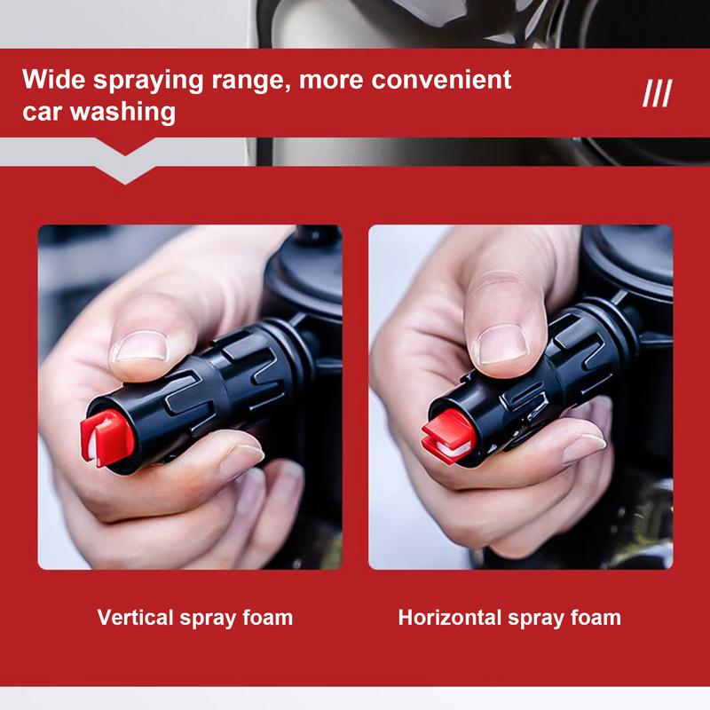 Car Wash Sprayer Car Wash Foam Dispenser Quick-Connect Lightweight Detailing Tools Ergonomic Watering Can For Window Cleaning