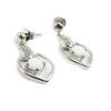 Les Trésors De Lily [I2582] - Silver Earrings 'Opal Goddess' Silver White (rhodium Plated) - 21x10 Mm