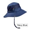 Men's Hat Panama Bucket Hat Outdoor Sun Protection Hats For Men Fashion Summer Hat visor Fisherman's Hat Anti-UV Women cap